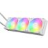 Gamdias CHIONE E4-360 V2 WH 360mm ARGB AIO Liquid CPU Cooler With Display